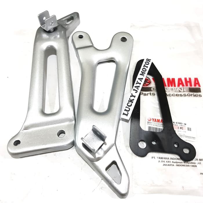 Dudukan foot step kaki belakang plus breket Rx king Rxking new baru-2