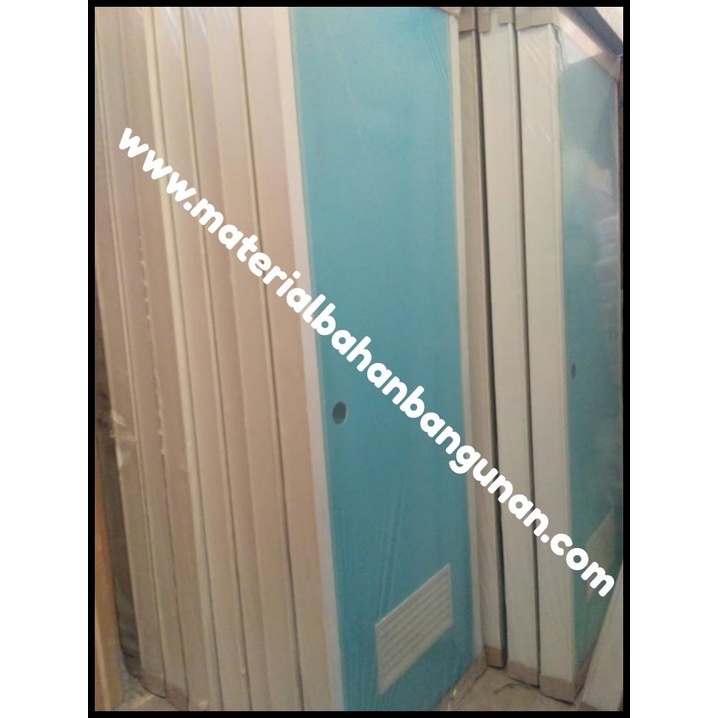 Pintu Wc Bahan Plastik Warna Tanpa Motif Anti Jamur Toilet Kamar Mandi