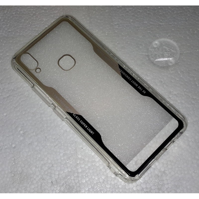 Toughened Fuze Glass Super Light Case  Vivo V9