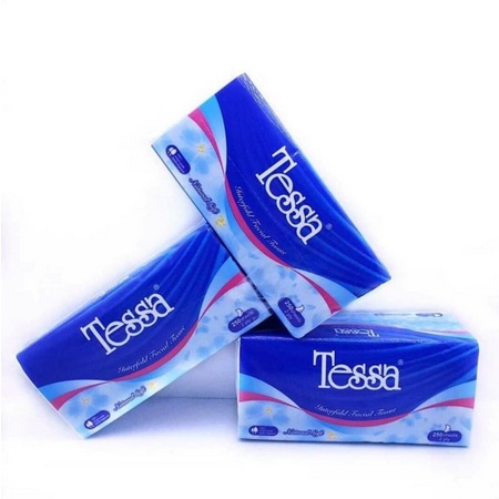 Tissue Tessa 250 sheet 2 ply soft