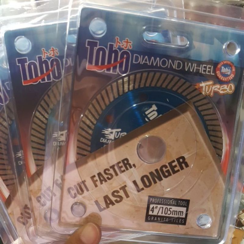 Pisau Potong Granit Toho Turbo 4"