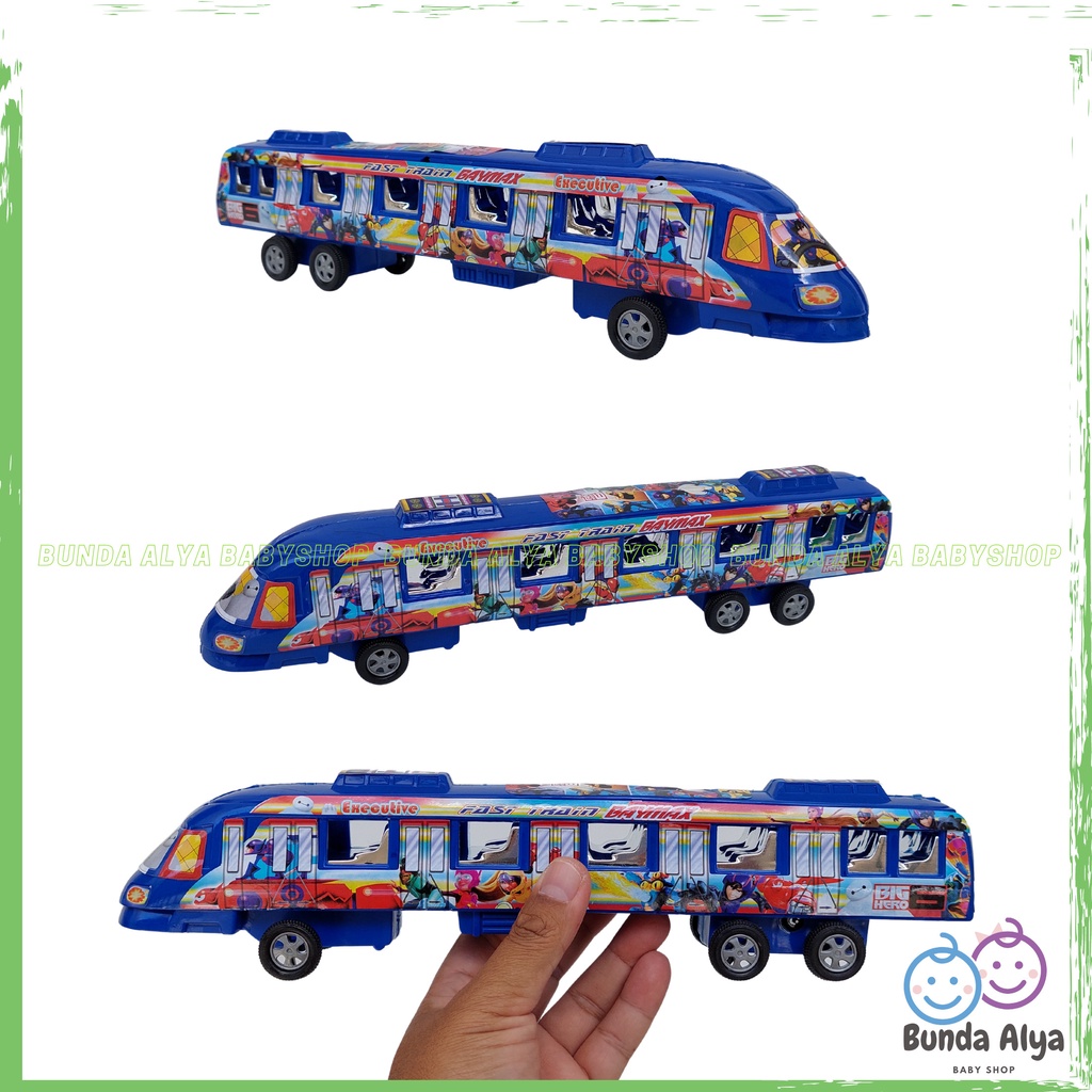 Mainan AnaK Laki Mainan Mobil Kereta Panjang Mainan Mobil Fast Train Mainan Kereta Mobil Pull Back SNI