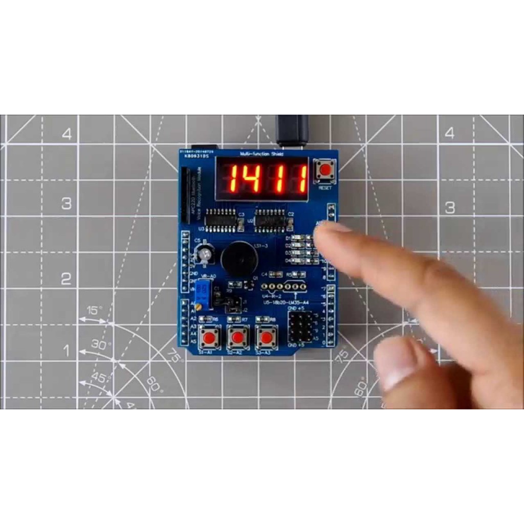 Multi Function Shield Expansion Board Arduino