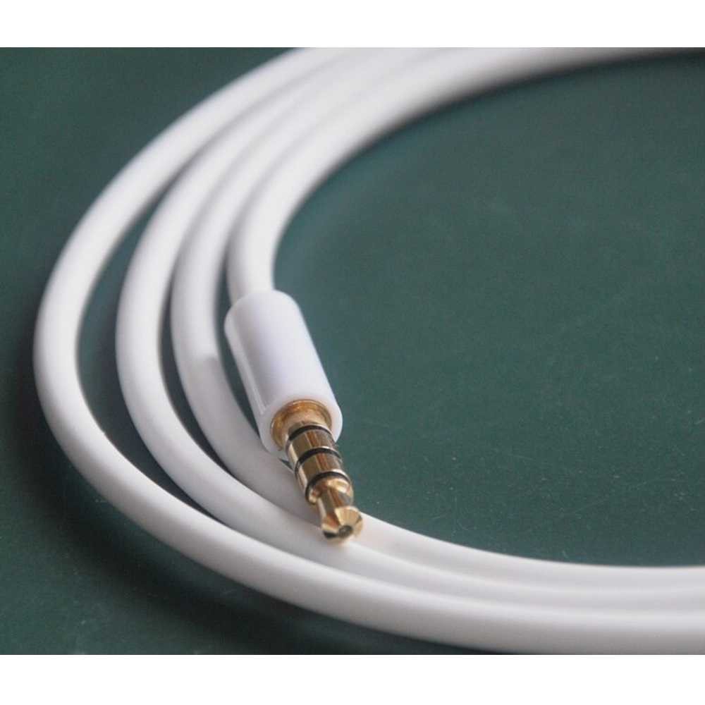 Kabel Audio AUX Stereo 3.5mm HiFi iPhone 4 Murah Cable Audio I Phone Jack Komputer