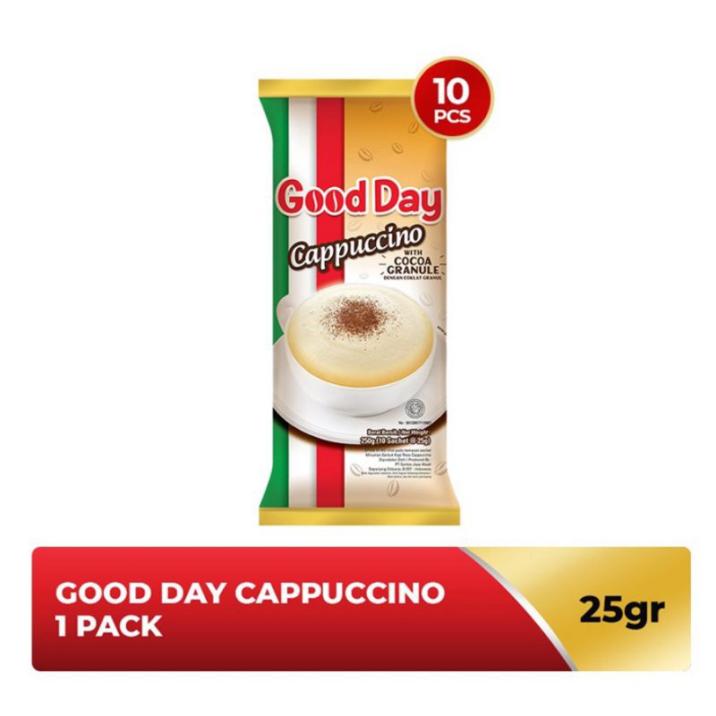 

Good Day Kopi Instant Cappuccino 10 x 25 g