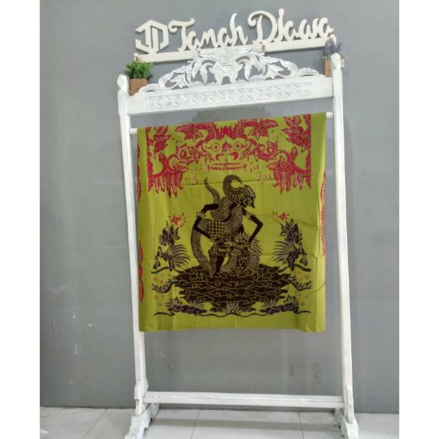 Kain Batik Tulis Asli motif Wayang Kemeja Hem Tulis