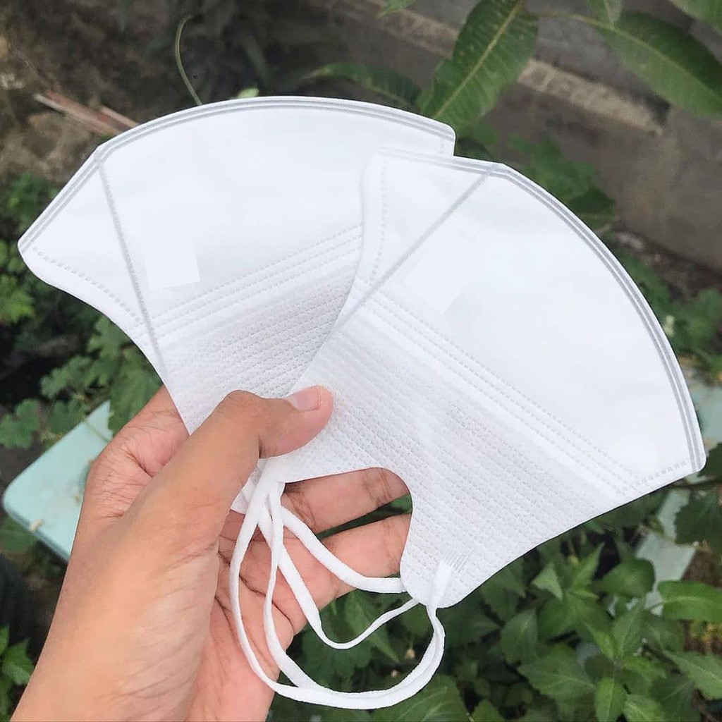 masker duckbill mirip sensi ada garis atas kemasan repack isi 10 pcs masker duckbill murah