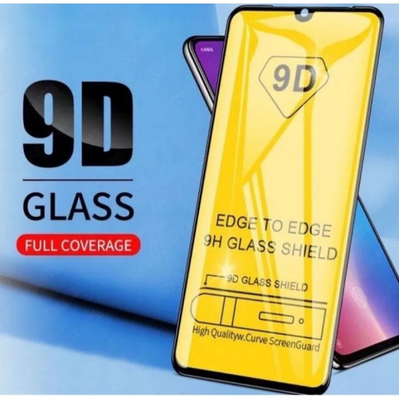 Anti Gores Kaca Full Screen/Tempered Glass Full Layar 9D&21D Screen Protector/Pelindung Layar Hp Typ