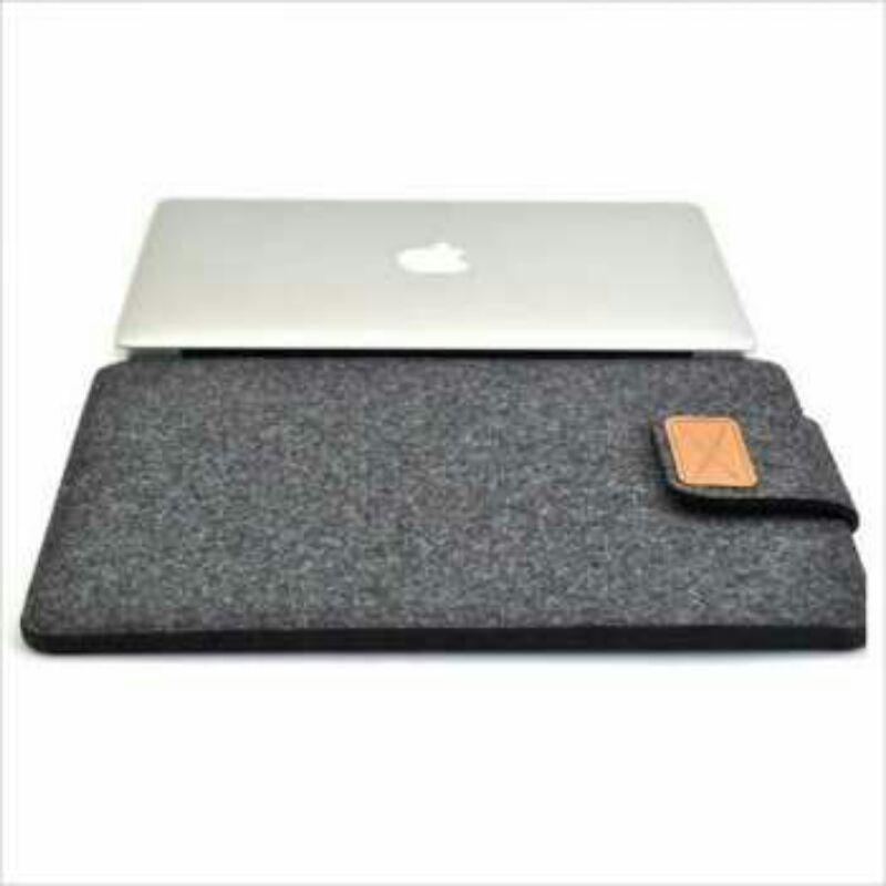 Rhodey Felt Sleeve Case Laptop 15 Inch Da98 Dark Gray