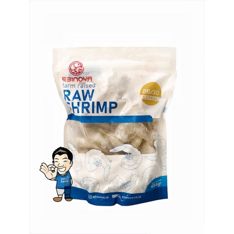 

Ebinoya Raw Shrimp Tail ON- Udang Tanpa Kepala 454 g