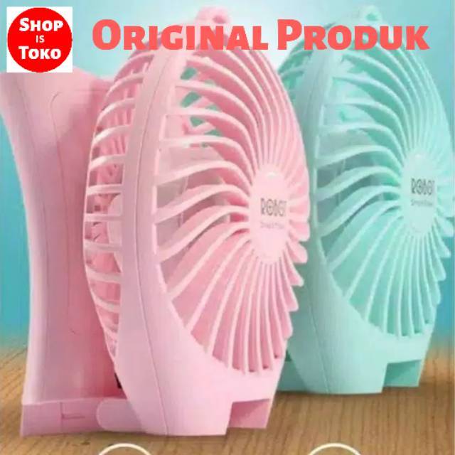 Kipas Robot Original RT-BF07 bisa Lipat bentuk mermaide &amp; Aspor Handy fan plus stent holder hp