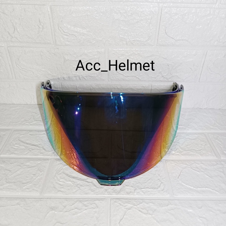 Kaca / Visor Flat IRIDIUM PURPLE Helm KYT TT COURSE