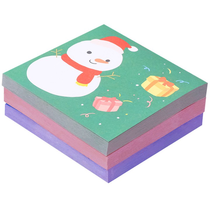 

J2 - Memo kotak natal sticky notes santa christmas stick note mini ja