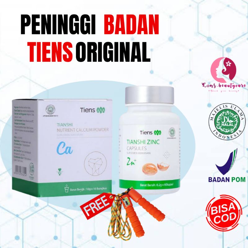 

SUSU PENINGGI BADAN TIENS ORIGINAL (BISA COD)
