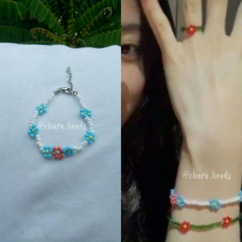 yuna itzy beads collection // cincin, gelang yuna itzy