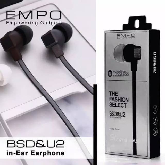 Earphone EMPO U2 Surrond Sound StrongBass ORIGINAL
