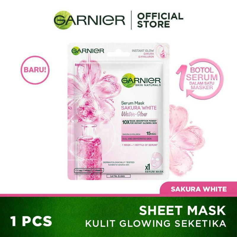 (HADIAH GARNIER !!) SAKURA WHITE WATER-GLOW SASET @MJ