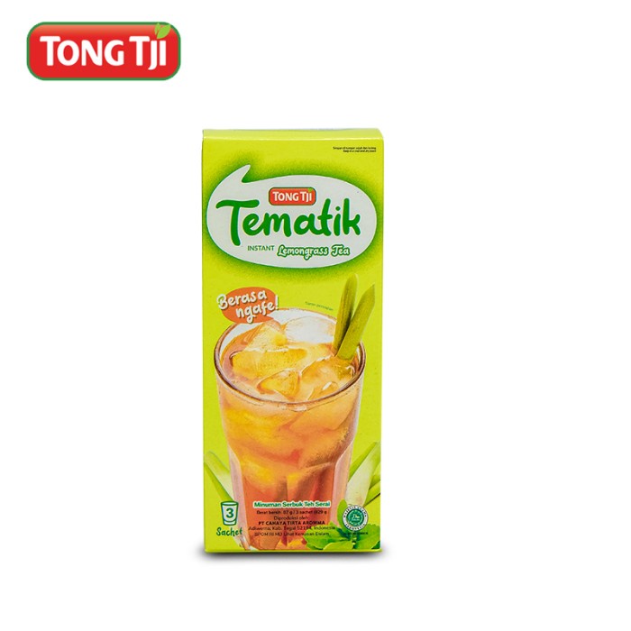 

Bb06F21D Tong Tji Tematik Lemomgrass Tea Sachet 29 Gram Gg054Ss