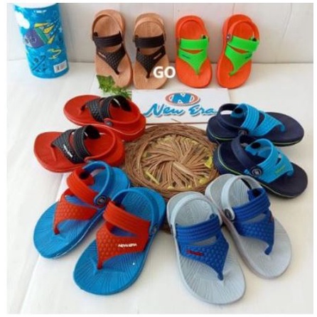 TERLARIS Sandal sepatu Jepit New Era Profound Anak - Sandal sepatu Anak Laki Laki | Sandal Karet Tal