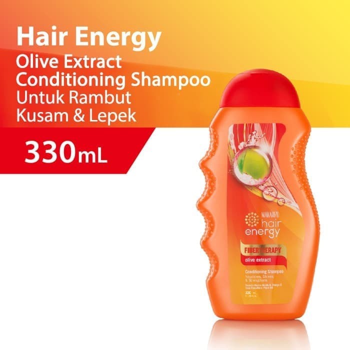 Makarizo Hair Energy Fibertherapy Shampoo 330ml