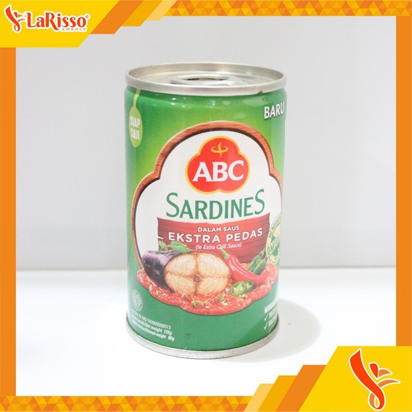 

ABC SARDINES 155GRAM KALENG ALL VARIAN