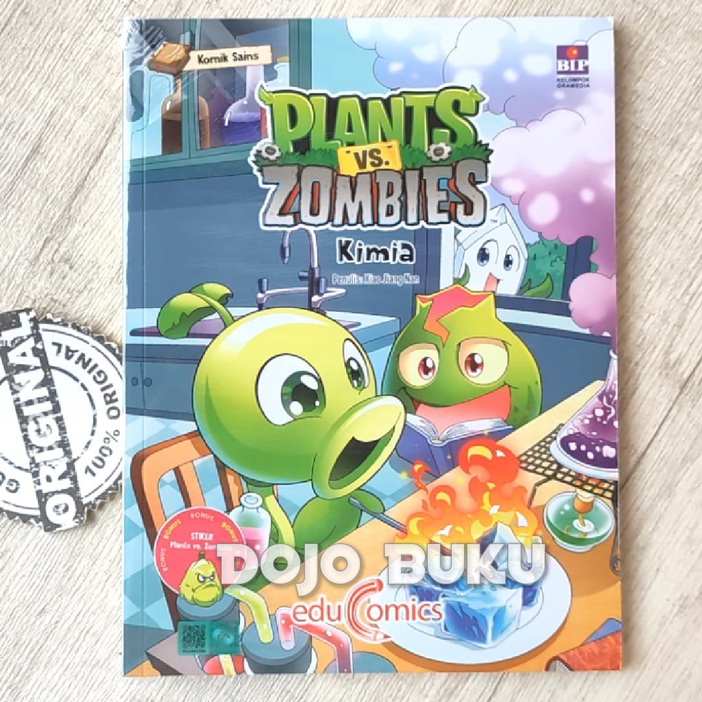 Buku Komik Plants vs Zombies Komik Sains: KIMIA