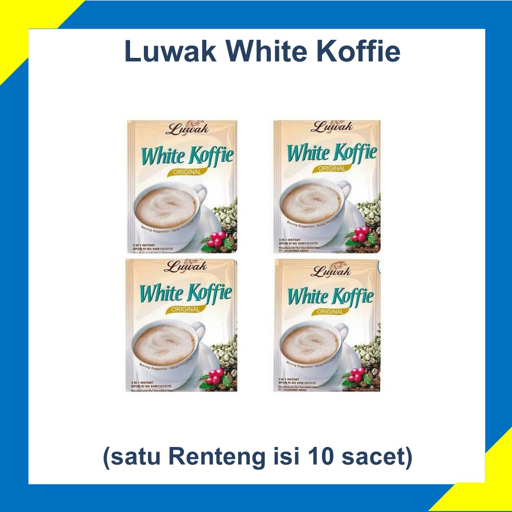 

Kopi Luwak White Koffie Original 10 bungkus