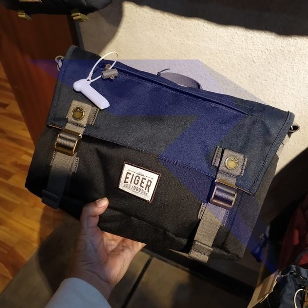 Tas Selempang EIGER1989 Wanderer 2.0 Shoulder Bag 10L 91000 6055 Black Original MURAH KEREN AWET