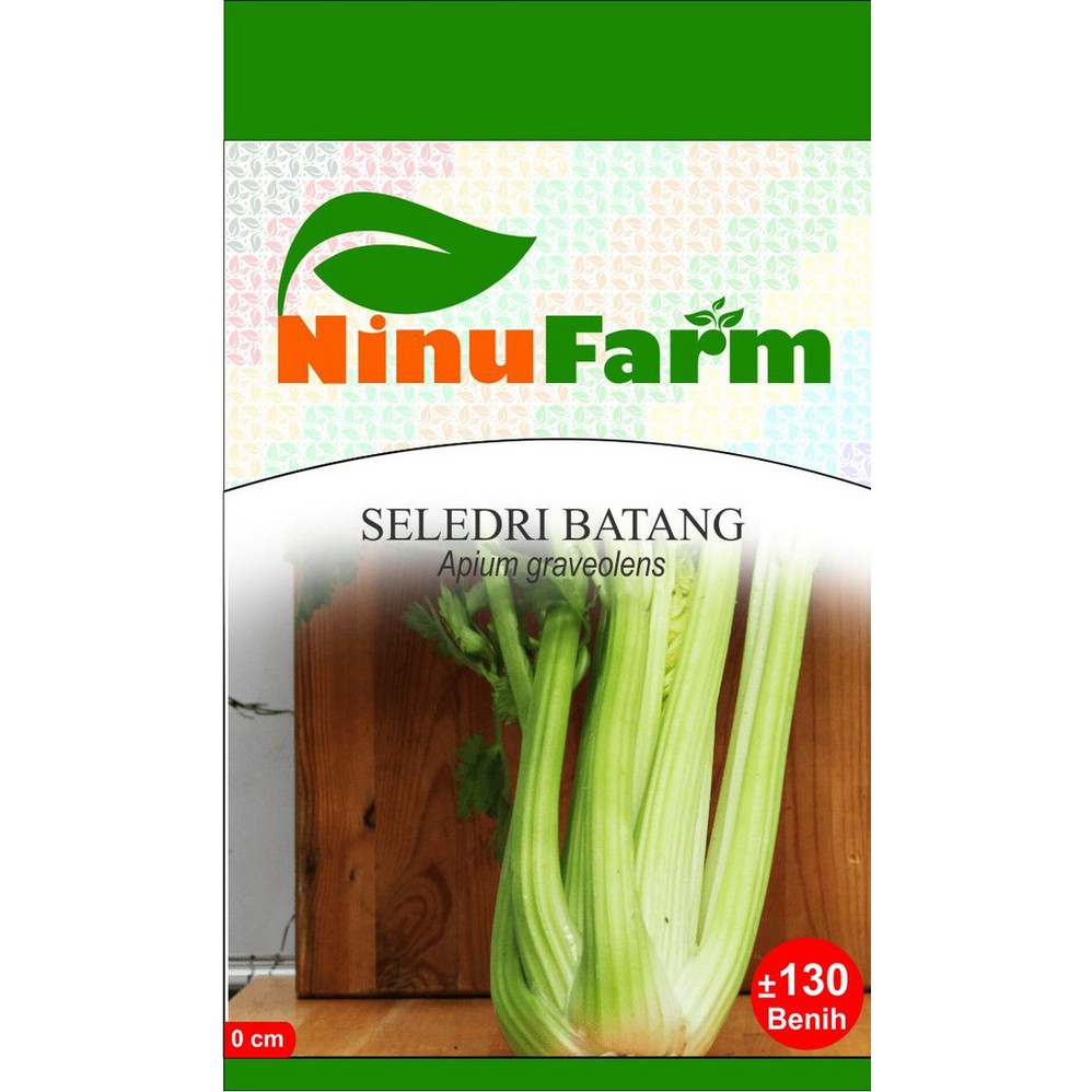 Benih Bibit Seledri Batang Ninufarm (130 Butir)