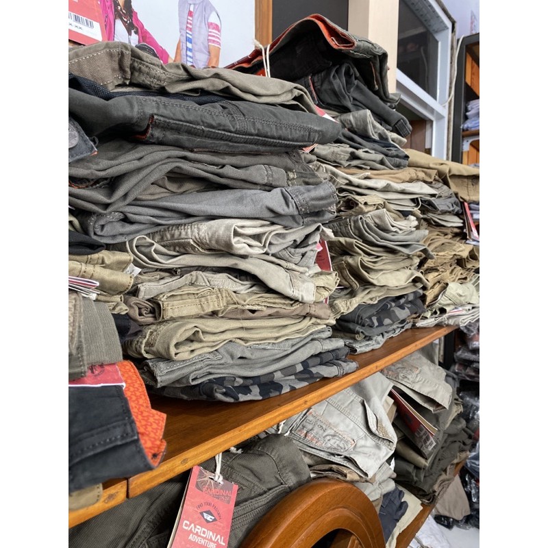 Celana Cargo Cardinal Pendek Original