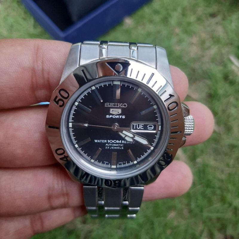 Seiko 5 Sport 7S36B Automatic SNZF75 Bekas Like New Garansi Original