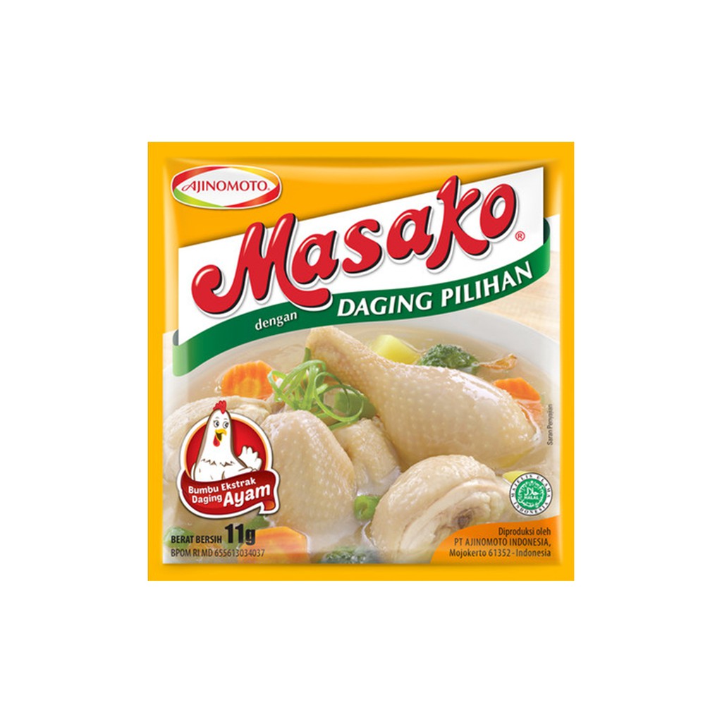 

Masako Ayam 12 X 11 Gr
