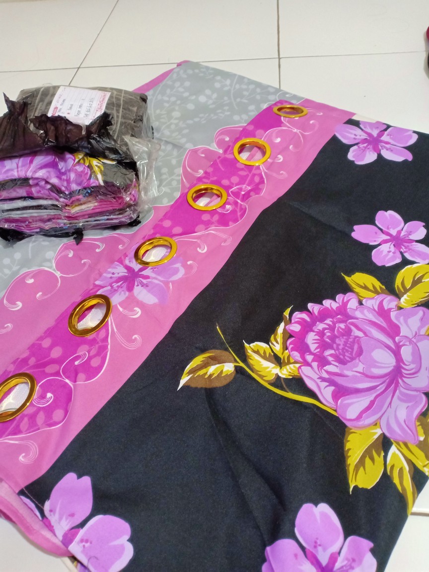 Gorden/korden/gordyn Motif Pintu Dan Jendela