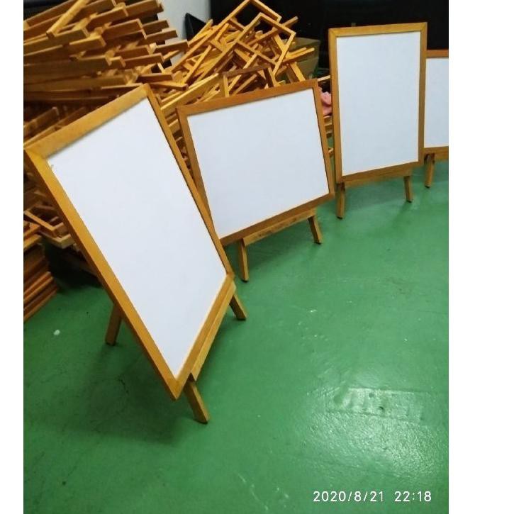 

Papan tulis anak/ white board bisa berdiri free spidol dan penghapus