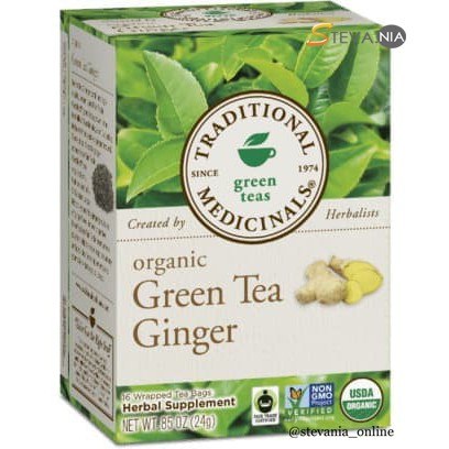 

Traditional Medicinals Green Tea Ginger