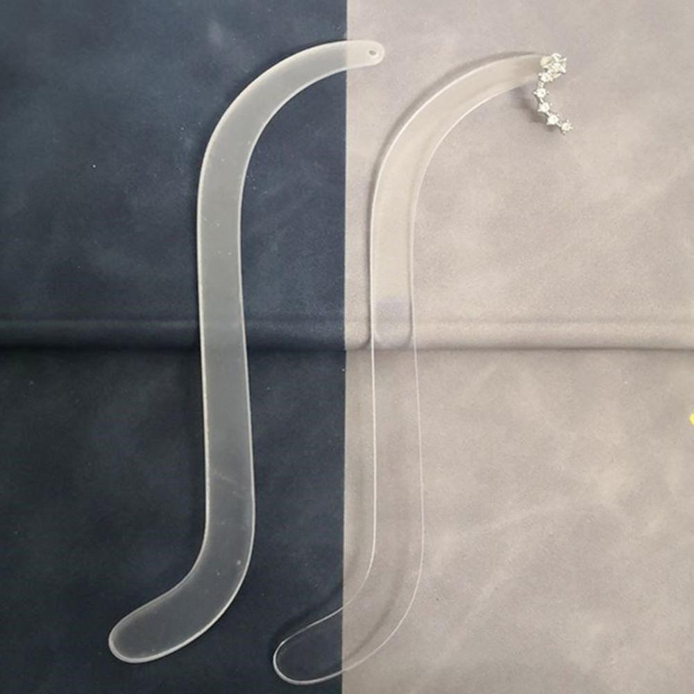Timekey 1PC Rak Display Anting Tusuk Bahan Akrilik Transparan E8K8