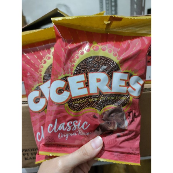 MESES CERES COKELAT CLASSIC HAGELSLAG 200 GR