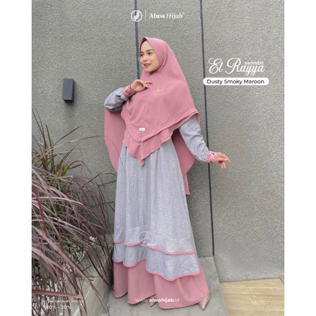 GAMIS MOM EL- RAYYA • SET  • ALWA HIJAB • READY STOK