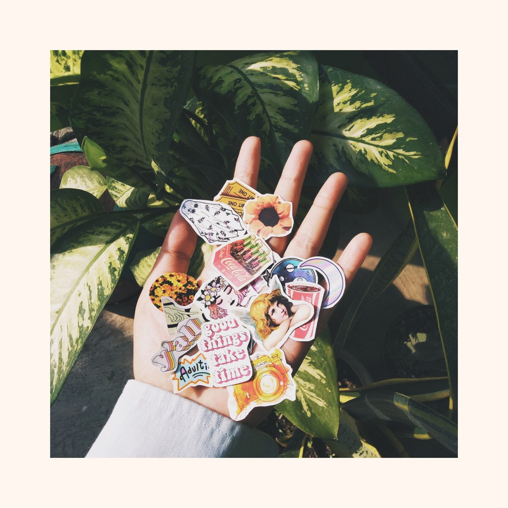 

Retro Vintage Tumblr Sticker Set