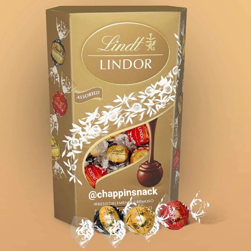 

Coklat lindt lindor chocolate Assorted cokelat import impor gold emas
