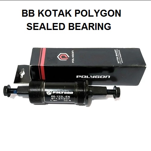 BB Kotak Polygon Bottom Bracket Polygon 113 113,5 mm Bearing Sepeda