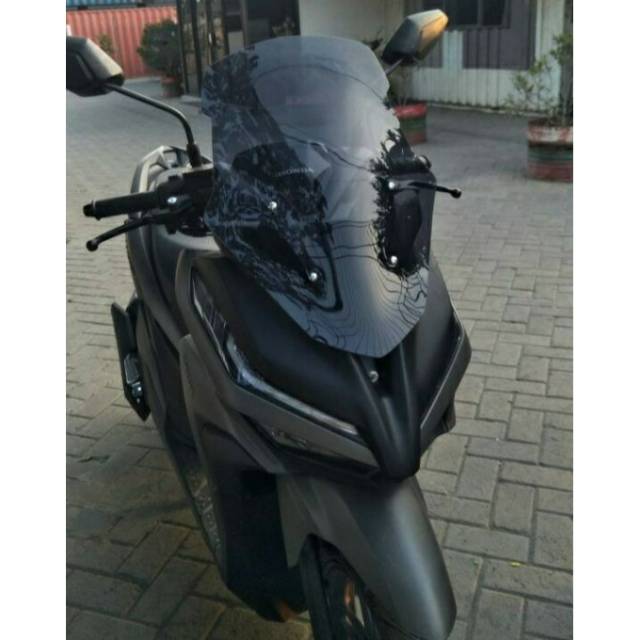 Frame Winshield Honda Vario 125/150 Led 2018/2019/2020 Tameng Kedok Depan Honda Vario 125 /150 led