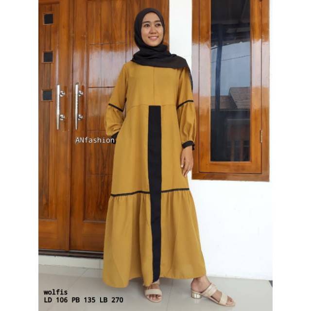 Gamis Triyana wolfis renda