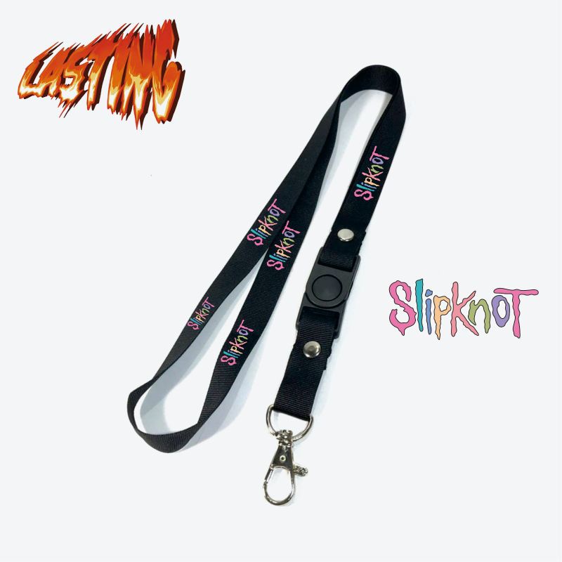 

Lanyard SLIPKNOT tali lanyard BAND gantungan kunci name tag id card kartu nama / lanyard podss vapee SLIPKNOT gantungan / bisa cod lanyard best seller lanyard hitam lanyard murah