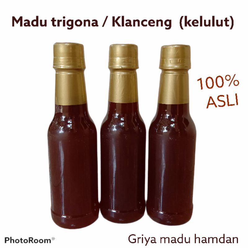 

MADU KLANCENG / MADU TRIGONA (MADU KELULUT) Kemasan 350 gram Asli 100% madu murni dari lebah kelulut