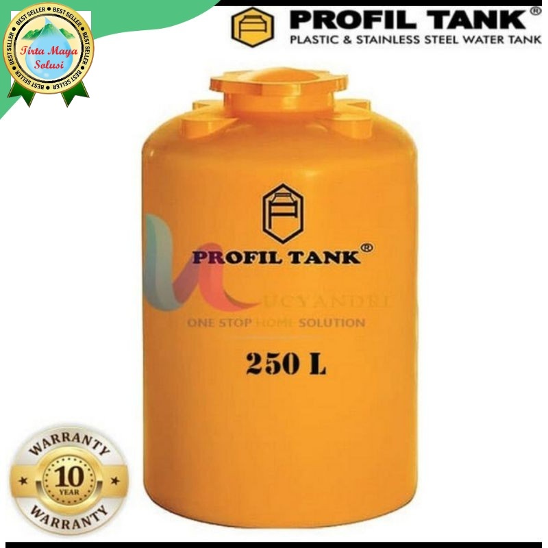 Tangki toren air 250 liter Profil Tank TDA