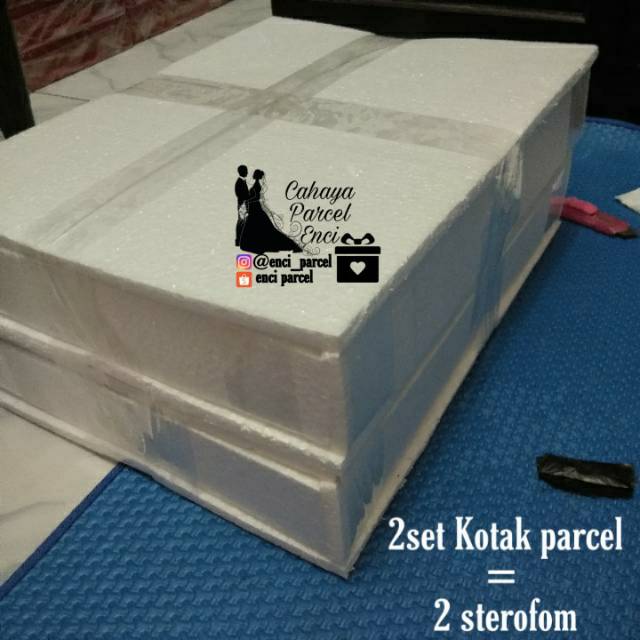 Packing sterofoam untuk box parcel