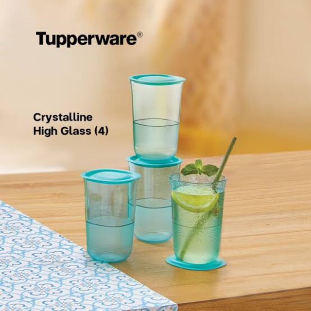 Tupperware Crystalline Classy 4pcs