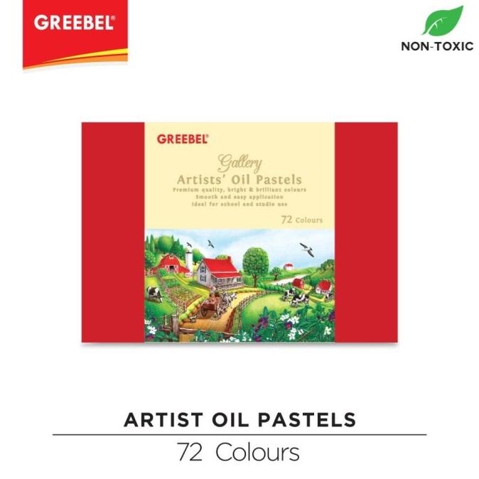 

langsung order saja] GREEBEL Artist Oil Pastel 72 Warna