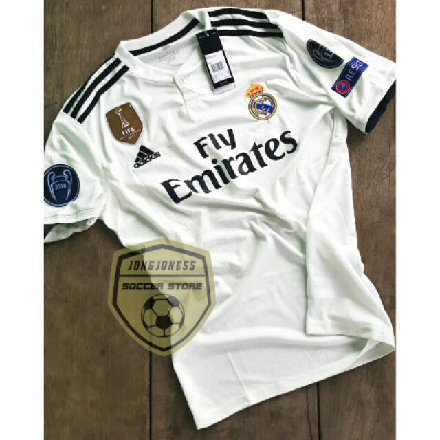 Jersey Real Madrid Home 18/19 Grade Ori